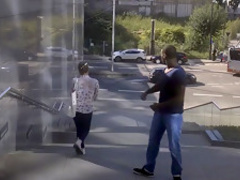 Amazing pornstar Sandra Luberc in hottest anal, interracial adult clip