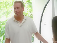 Horny pornstar Riley Reid in best cumshots, big tits sex video