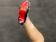 Exotic pornstar in amazing foot fetish, fetish adult movie