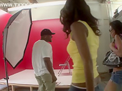 Incredible pornstars Heidi Waters and Bella Moretti in exotic college, threesome adult movie