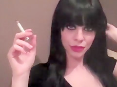 Horny amateur Brunette, Fetish porn clip