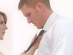 Exotic pornstar Samantha Bentley in amazing lingerie, facial adult video