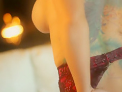 Incredible pornstar Skin Diamond in best brunette, stockings sex clip