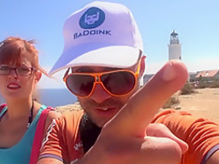 Fabulous pornstar in hottest redhead, blowjob sex video