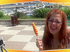 Fabulous pornstar in hottest redhead, blowjob sex video