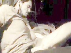 Foot fetish foreplay