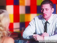 Crazy pornstar in Amazing Blonde, Blowjob adult movie