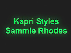 Exotic pornstars Sammie Rhodes and Kapri Styles in best blowjob, brazilian porn clip