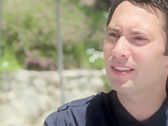 Amazing pornstar Jessie Andrews in fabulous facial, blonde sex movie