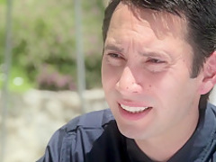 Amazing pornstar Jessie Andrews in fabulous facial, blonde sex movie