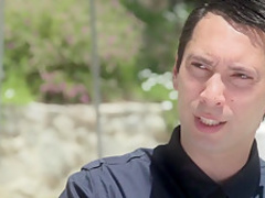 Amazing pornstar Jessie Andrews in fabulous facial, blonde sex movie