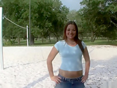 Exotic pornstar in horny outdoor, amateur adult clip