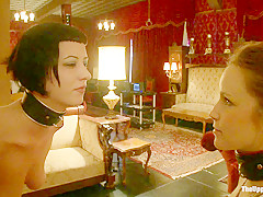 Cherry Torn & Bella Rossi in Service Session: Domestic Training - TheUpperFloor