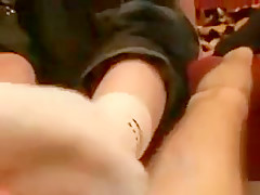 Amazing homemade Femdom, Threesomes adult video