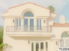 TUSHY Lena Paul Gapes With Her Friend and Sugar Daddy