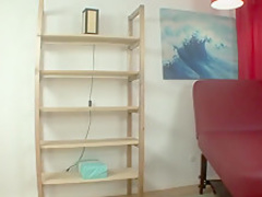 Horny pornstar Alia Janine in best cunnilingus, brunette xxx video