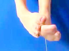 Nylon feet in kitchen