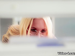 Crazy pornstar in Incredible Panties, Blonde sex movie
