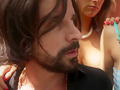 Exotic pornstars Sarah Vandella and Nadia Styles in fabulous brazilian, group sex adult movie