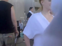 Best pornstar in fabulous striptease, blonde porn video