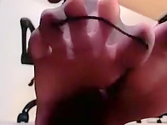 Exotic amateur Foot Fetish, Solo Girl sex clip