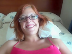 Horny pornstar in amazing lesbian, redhead adult scene