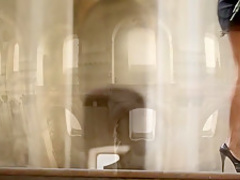 Exotic pornstar Violette Pink in fabulous blonde, small tits porn clip