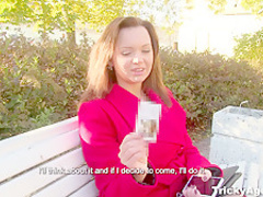 Tricky Agent - Emily Thorne - Making her first adult movie