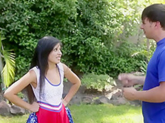 Crazy pornstar Honey Milani in horny small tits, hardcore xxx clip