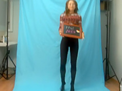 Crazy pornstar in incredible striptease, masturbation sex clip