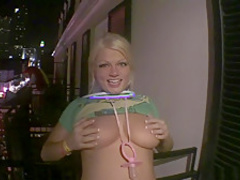 Horny pornstar in incredible striptease, outdoor xxx video