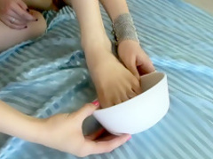 Crazy pornstars Jessie Rogers and Vicki Chase in exotic blonde, blowjob sex movie