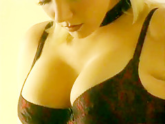 Best pornstars Claudia Chase and Katja Kean in horny foot fetish, fishnet adult clip