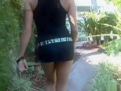 Exotic pornstar in fabulous piercing, outdoor adult clip