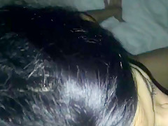 Ebony sucking my cock