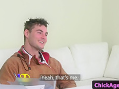 Horny pornstars in Fabulous European, Stockings xxx movie