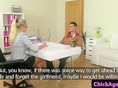 Horny pornstars in Fabulous European, Stockings xxx movie