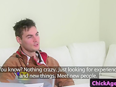 Horny pornstars in Fabulous European, Stockings xxx movie