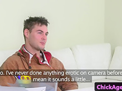 Horny pornstars in Fabulous European, Stockings xxx movie