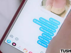 TUSHY Naughty Teen Gets Dominated By Couple