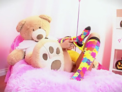 Exotic pornstar Sally Brown in best masturbation, big tits xxx movie