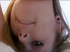 J15 Amateur teen rubs her clit with a vibrator