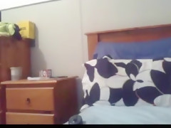 Grandpa and grandpa on webcam