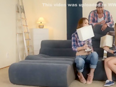 Amazing pornstars Aida Sweet and Lucy Heart in best cumshots, brunette adult movie