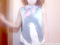 Make Him Cuckold - Sunny - Interracial cuckold reality