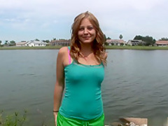 Crazy pornstar in amazing outdoor, college xxx scene