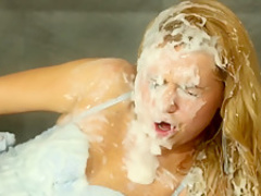 Crazy pornstar Scherry Rialy in incredible small tits, hardcore sex video