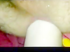 Amateur wife fisting gapping asshole man cunt