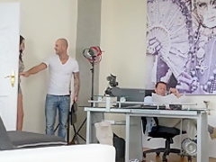 Incredible pornstar Lola Taylor in amazing threesome, anal porn scene