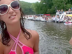 Exotic pornstar in best blonde, striptease adult clip